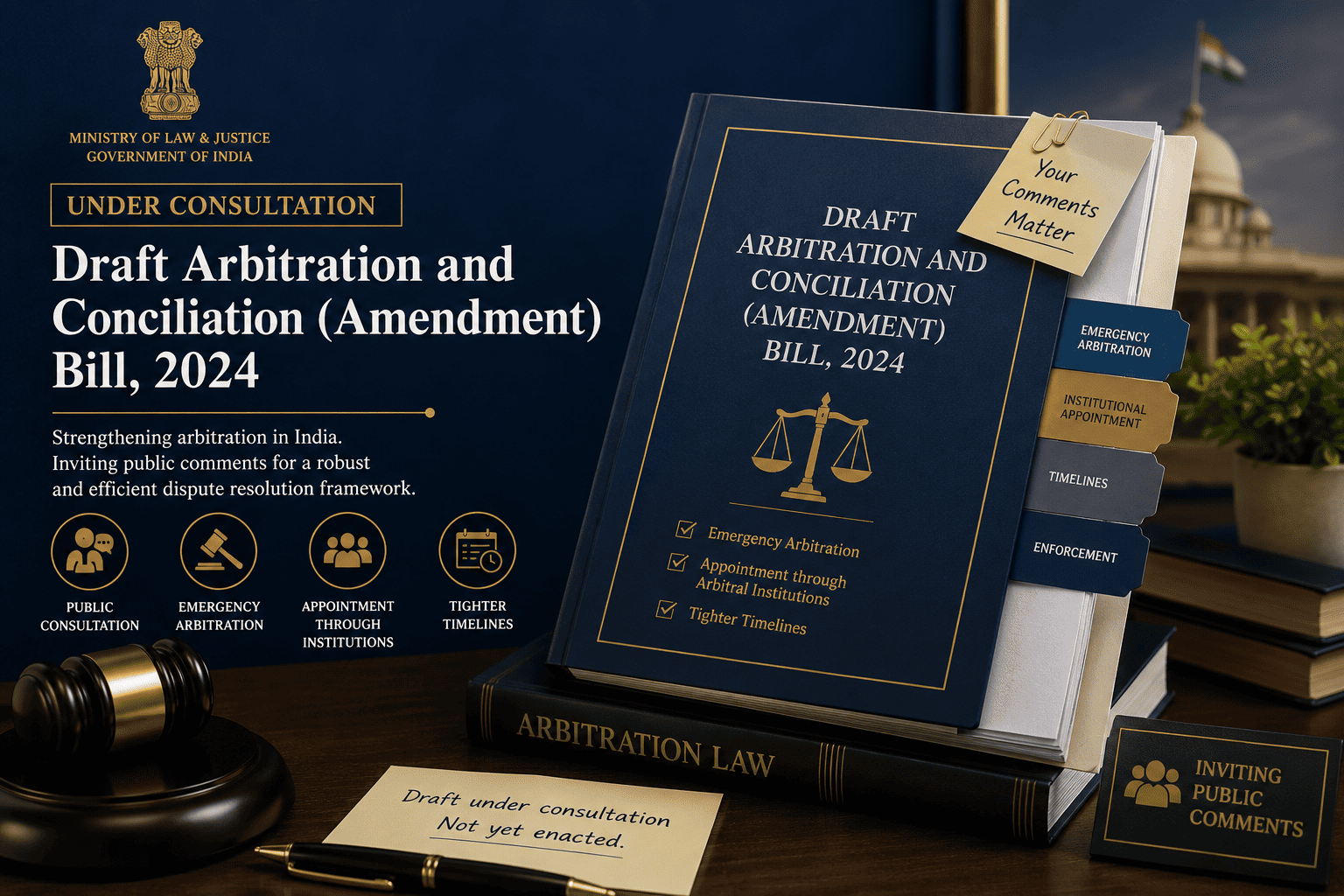 Draft Arbitration and Conciliation (Amendment) Bill, 2024